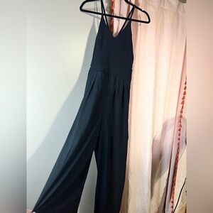 Halara Stretchy Black Jumpsuit